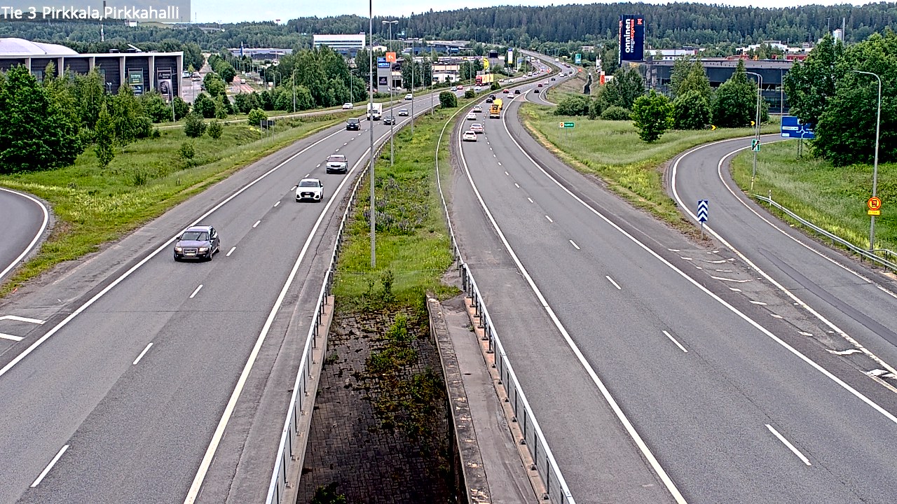 Kelikamerat Kuva Tie 3 Pirkkala, Pirkkahalli, Pirkkala, Pirkanmaa