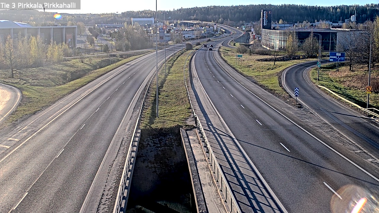Weather Camera Image Road 3 Pirkkala, Pirkkahalli, Pirkkala, Pirkanmaa