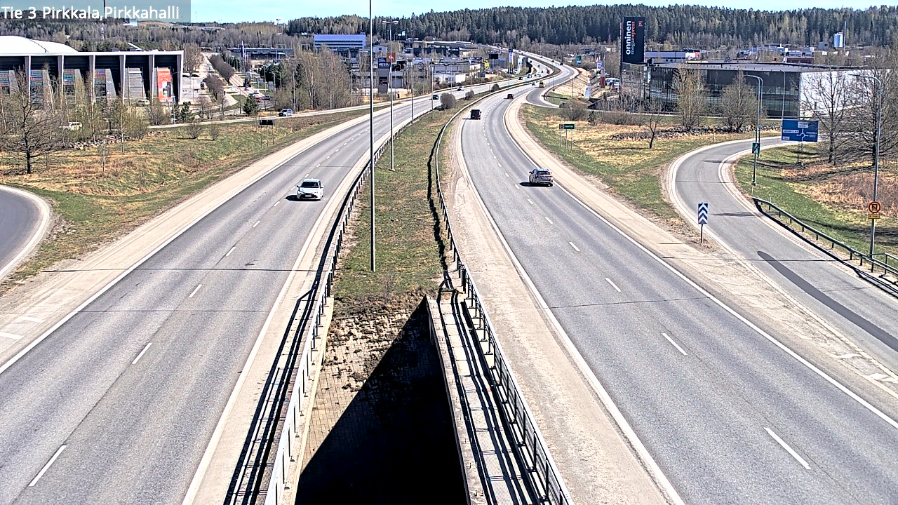 Weather Camera Image Road 3 Pirkkala, Pirkkahalli, Pirkkala, Pirkanmaa
