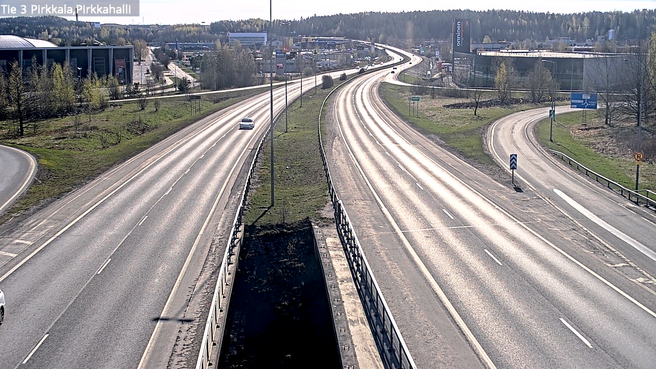Weather Camera Image Road 3 Pirkkala, Pirkkahalli, Pirkkala, Pirkanmaa