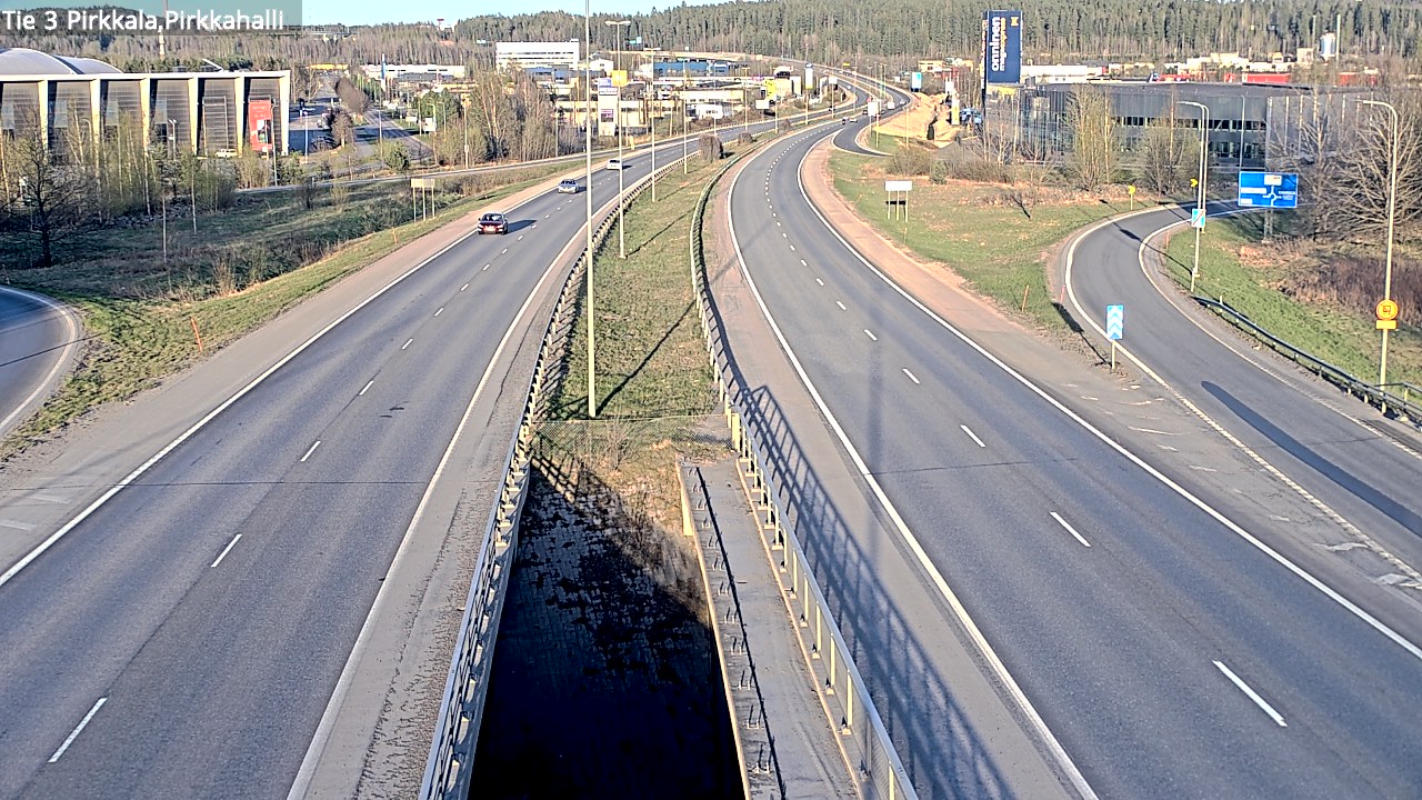 Weather Camera Image Road 3 Pirkkala, Pirkkahalli, Pirkkala, Pirkanmaa