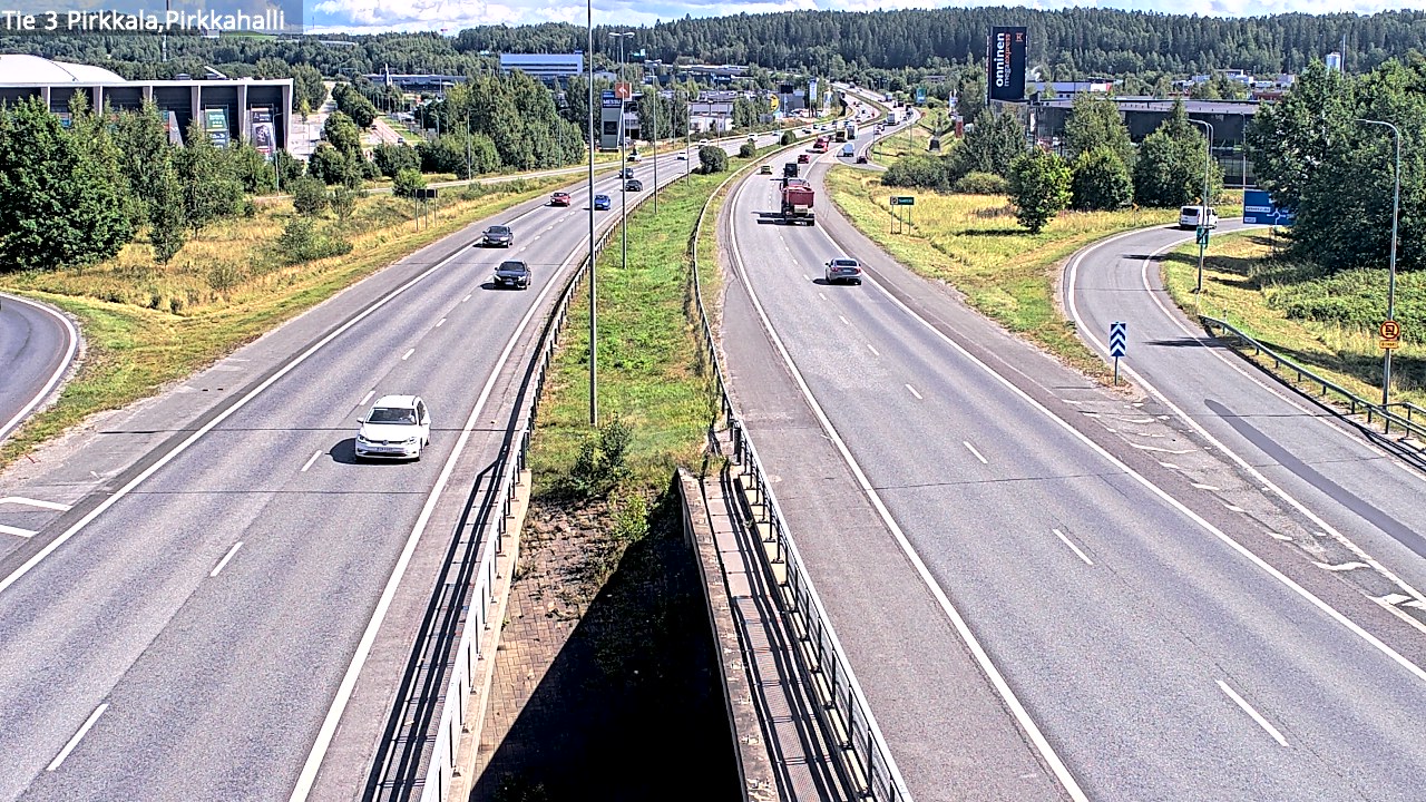 Weather Camera Image Väg 3 Birkala, Pirkkahalli, Pirkkala, Pirkanmaa