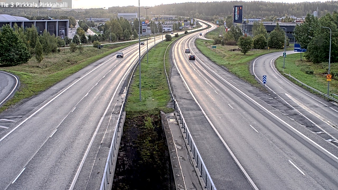 Weather Camera Image Väg 3 Birkala, Pirkkahalli, Pirkkala, Pirkanmaa