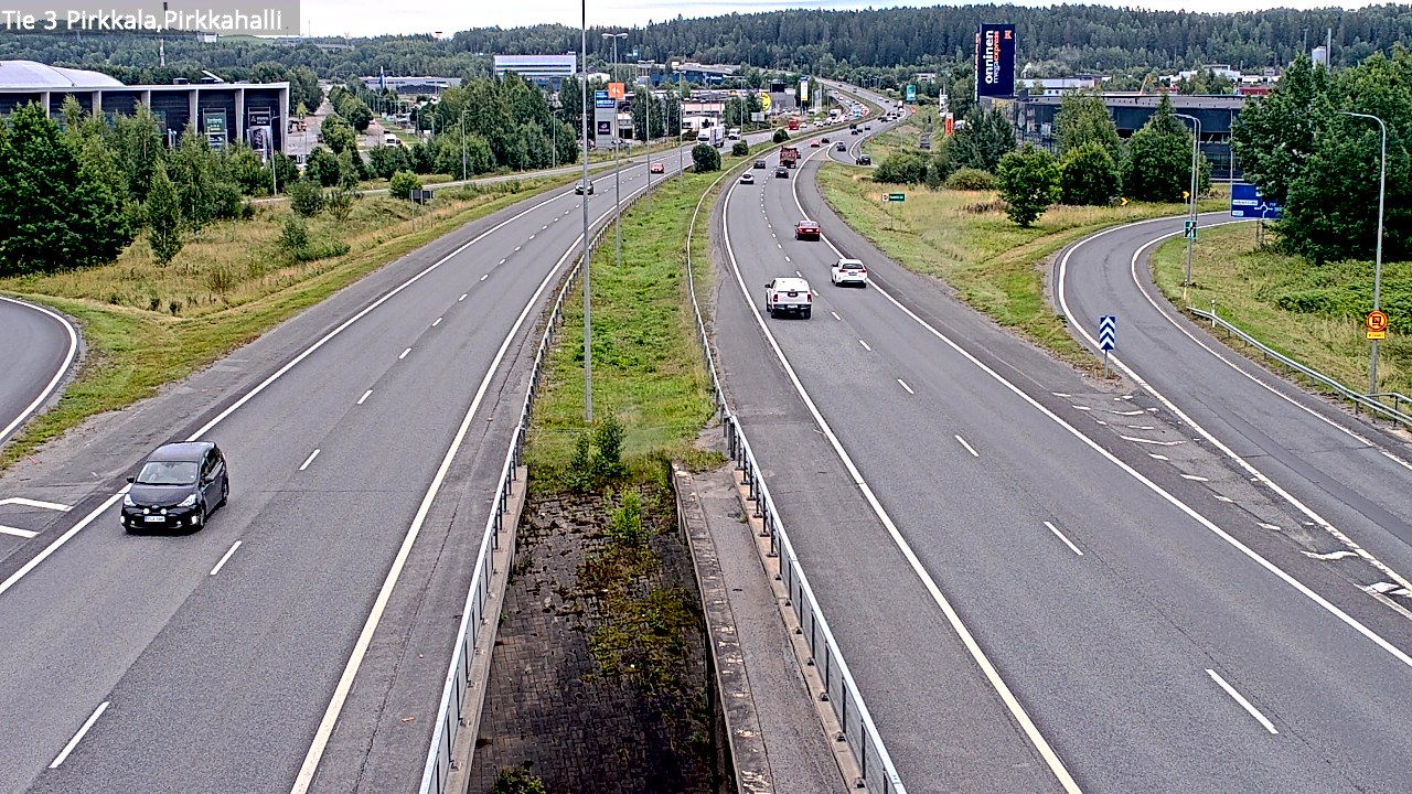 Weather Camera Image Road 3 Pirkkala, Pirkkahalli, Pirkkala, Pirkanmaa