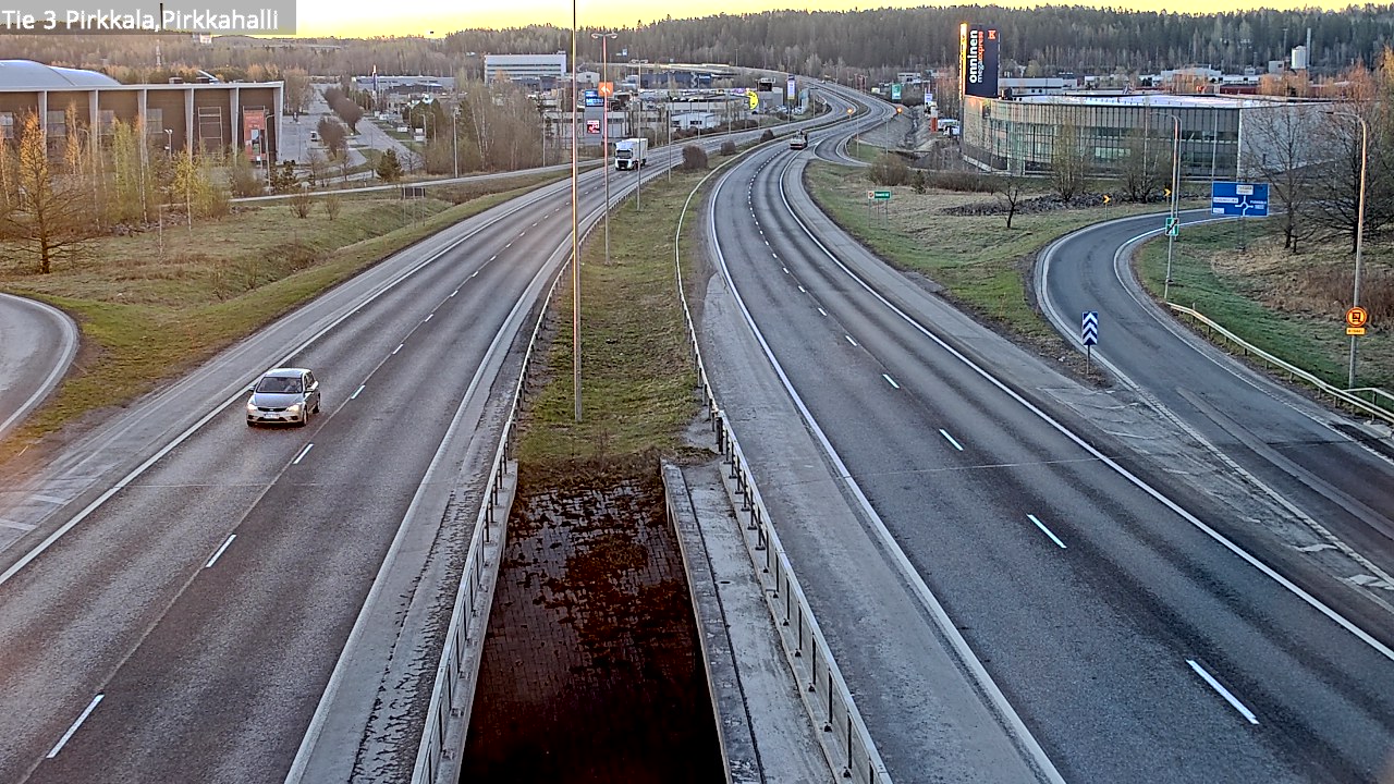 Weather Camera Image Road 3 Pirkkala, Pirkkahalli, Pirkkala, Pirkanmaa