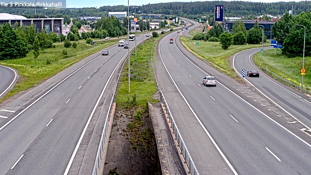 Kelikamerat Kuva Tie 3 Pirkkala, Pirkkahalli, Pirkkala, Pirkanmaa
