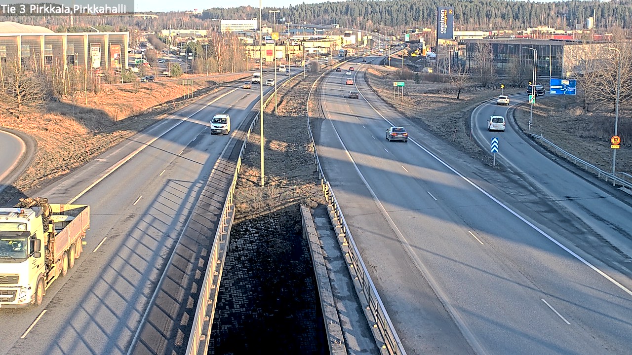 Weather Camera Image Väg 3 Birkala, Pirkkahalli, Pirkkala, Pirkanmaa