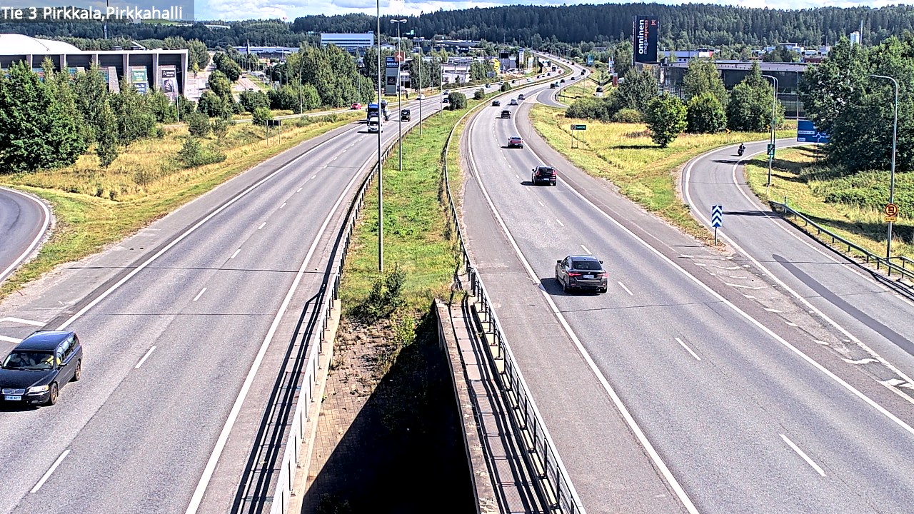 Weather Camera Image Väg 3 Birkala, Pirkkahalli, Pirkkala, Pirkanmaa