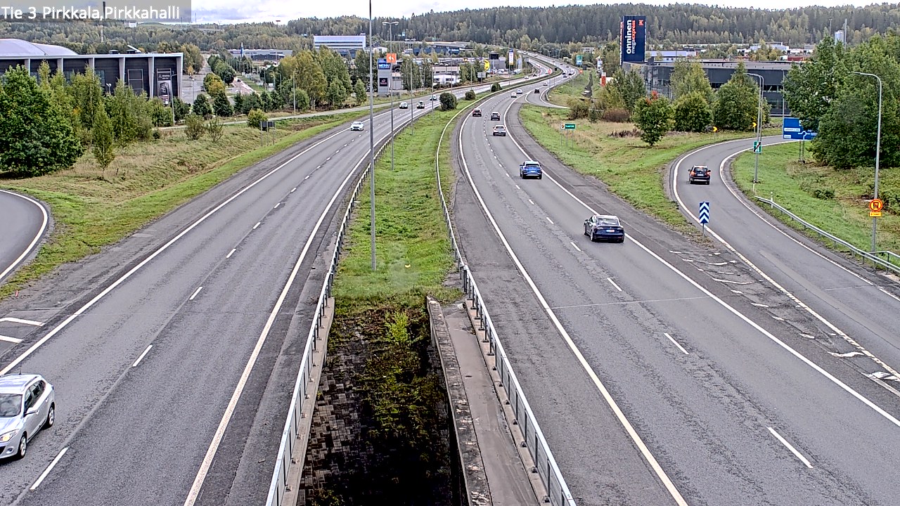 Kelikamerat Kuva Tie 3 Pirkkala, Pirkkahalli, Pirkkala, Pirkanmaa