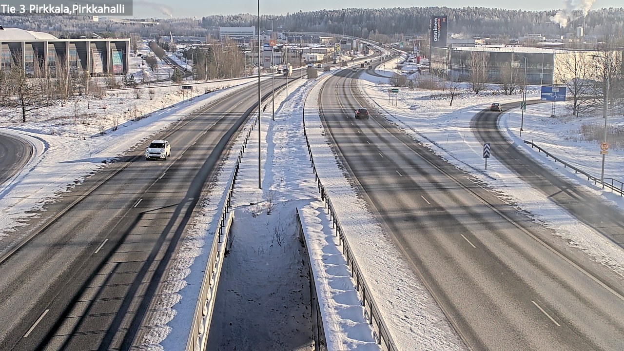 Kelikamerat Kuva Tie 3 Pirkkala, Pirkkahalli, Pirkkala, Pirkanmaa