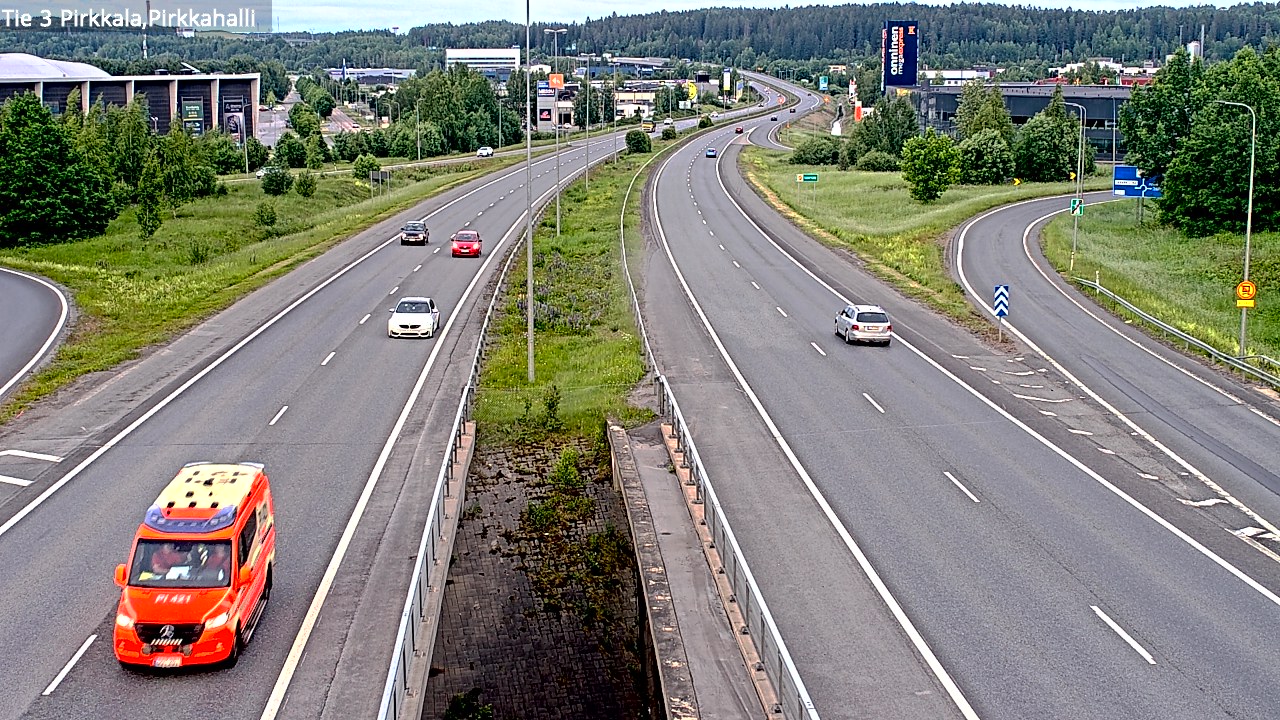 Kelikamerat Kuva Tie 3 Pirkkala, Pirkkahalli, Pirkkala, Pirkanmaa