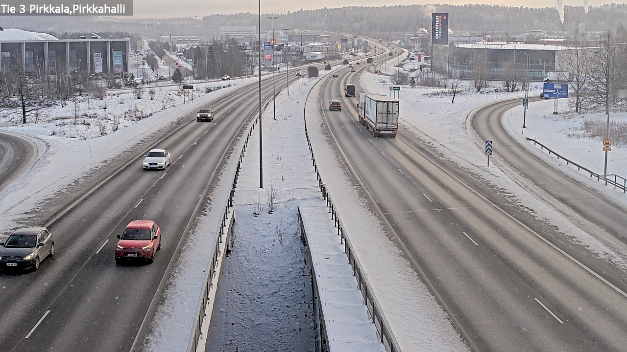 Weather Camera Image Väg 3 Birkala, Pirkkahalli, Pirkkala, Pirkanmaa