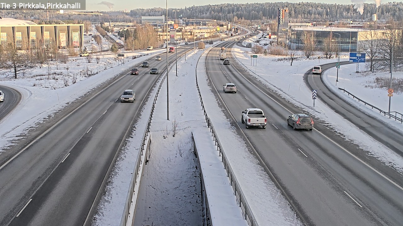 Kelikamerat Kuva Tie 3 Pirkkala, Pirkkahalli, Pirkkala, Pirkanmaa