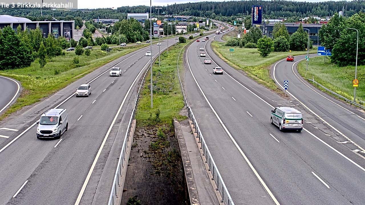 Kelikamerat Kuva Tie 3 Pirkkala, Pirkkahalli, Pirkkala, Pirkanmaa
