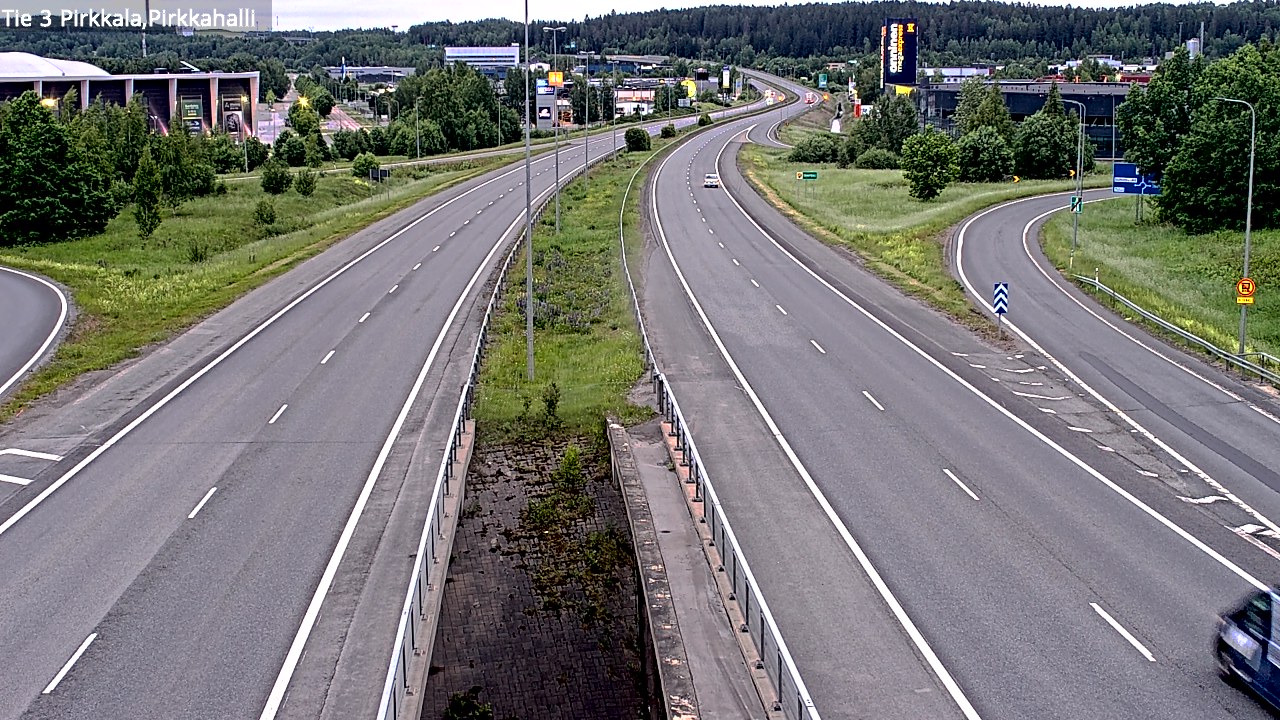 Kelikamerat Kuva Tie 3 Pirkkala, Pirkkahalli, Pirkkala, Pirkanmaa