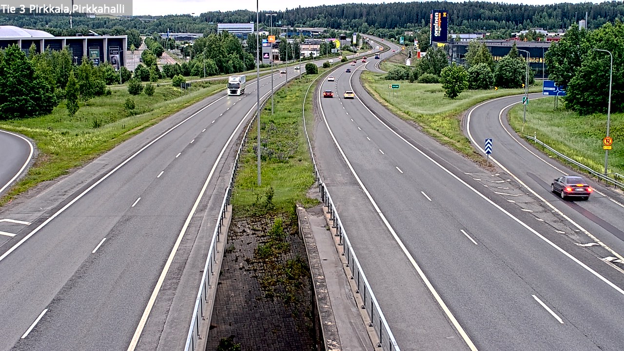 Kelikamerat Kuva Tie 3 Pirkkala, Pirkkahalli, Pirkkala, Pirkanmaa