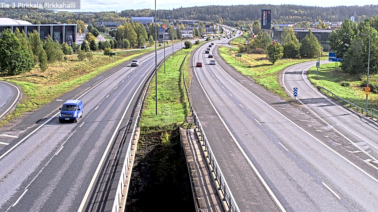 Weather Camera Image Väg 3 Birkala, Pirkkahalli, Pirkkala, Pirkanmaa