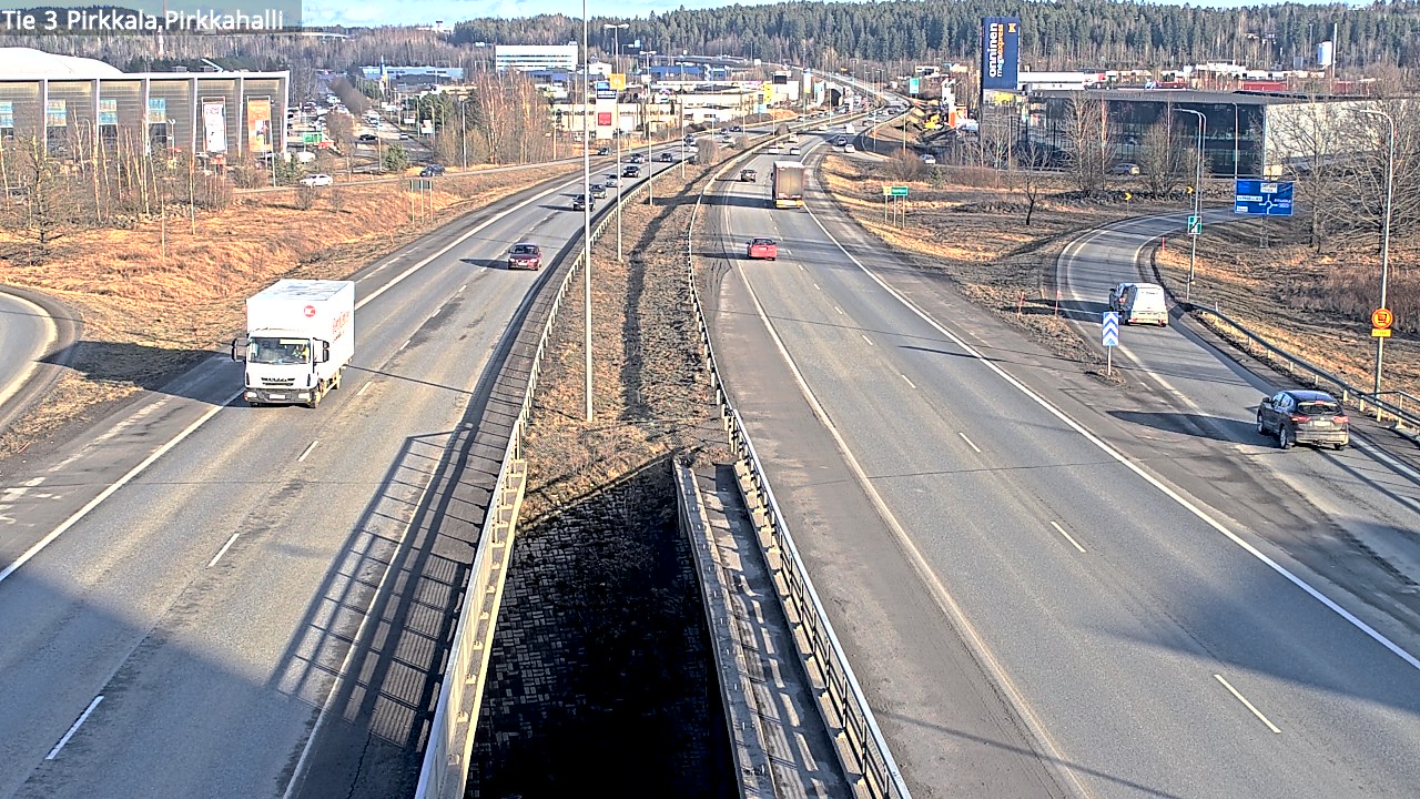 Weather Camera Image Väg 3 Birkala, Pirkkahalli, Pirkkala, Pirkanmaa