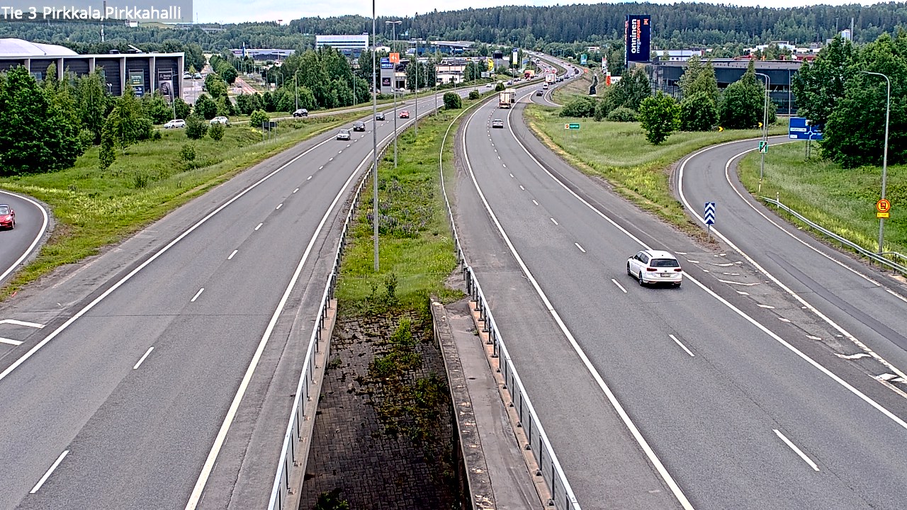 Kelikamerat Kuva Tie 3 Pirkkala, Pirkkahalli, Pirkkala, Pirkanmaa