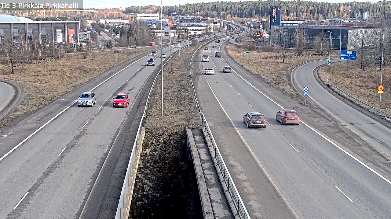 Weather Camera Image Väg 3 Birkala, Pirkkahalli, Pirkkala, Pirkanmaa