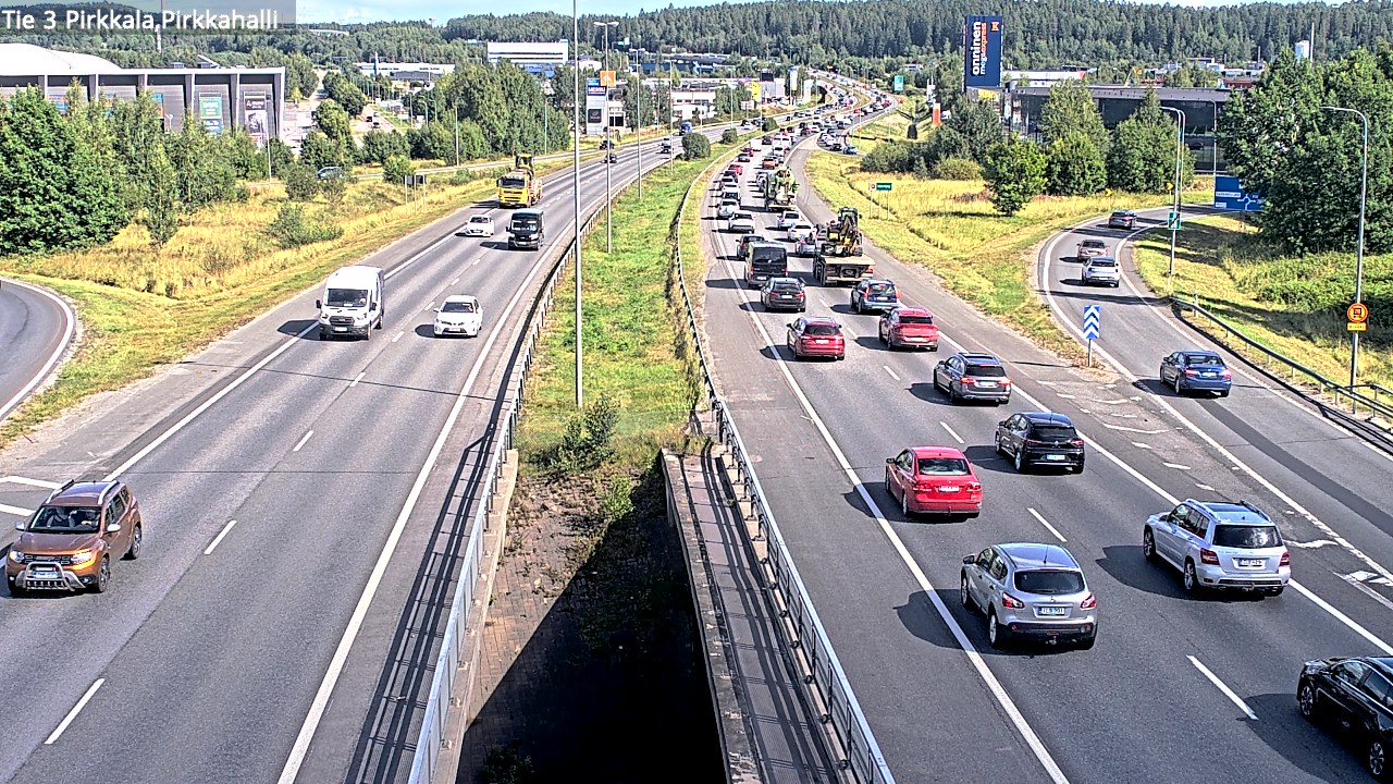 Weather Camera Image Väg 3 Birkala, Pirkkahalli, Pirkkala, Pirkanmaa