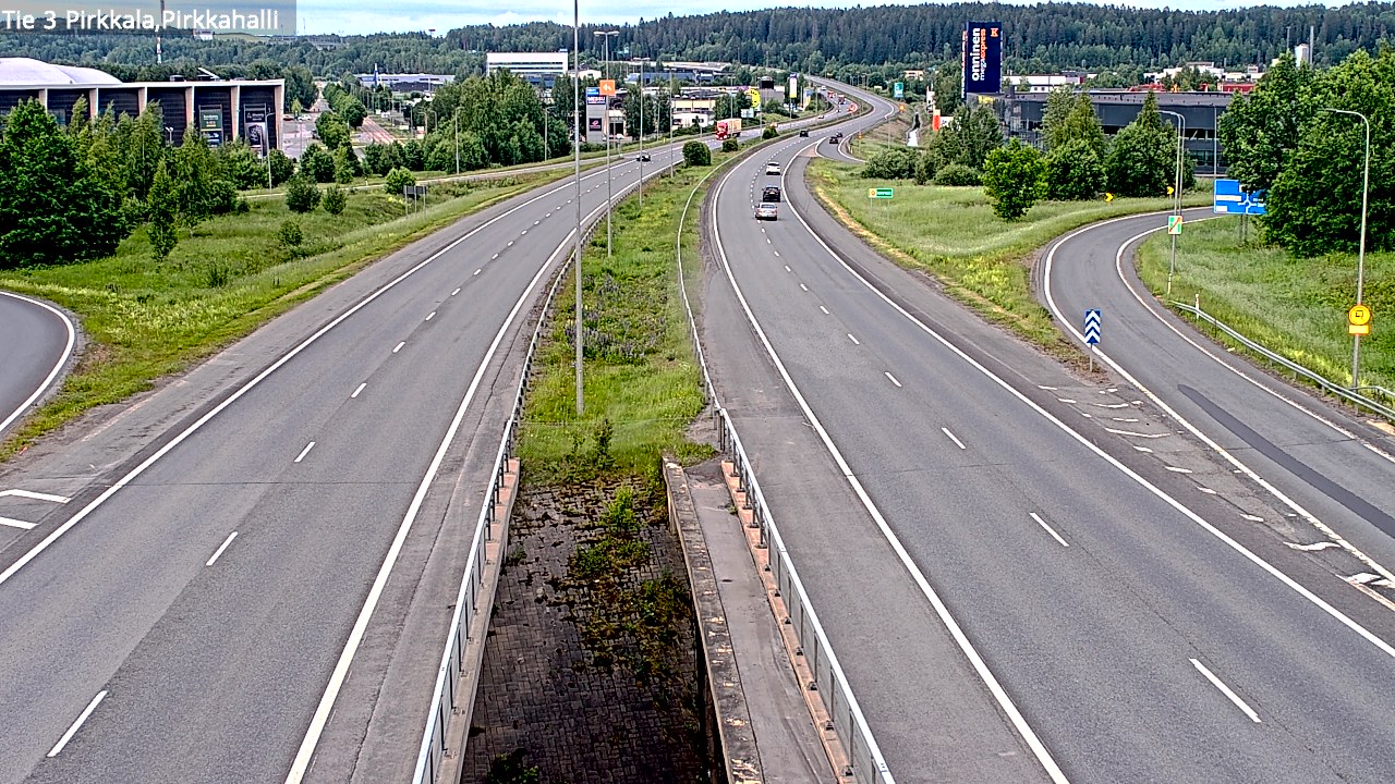 Kelikamerat Kuva Tie 3 Pirkkala, Pirkkahalli, Pirkkala, Pirkanmaa