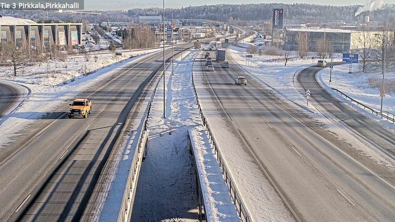 Weather Camera Image Väg 3 Birkala, Pirkkahalli, Pirkkala, Pirkanmaa