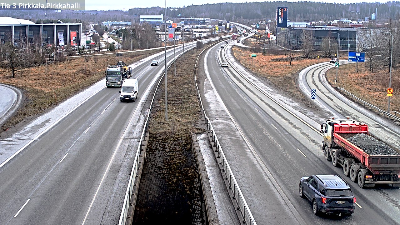 Weather Camera Image Road 3 Pirkkala, Pirkkahalli, Pirkkala, Pirkanmaa