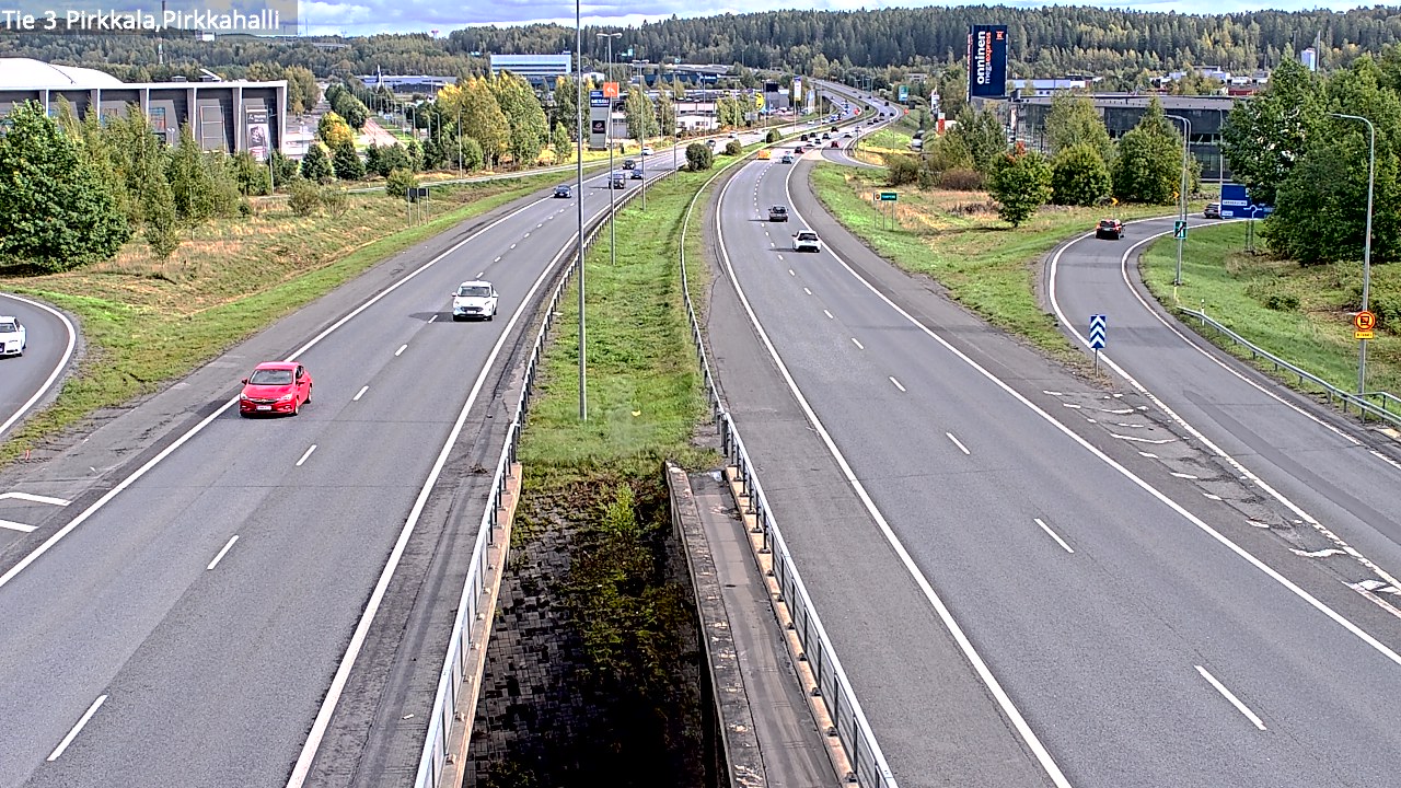 Weather Camera Image Väg 3 Birkala, Pirkkahalli, Pirkkala, Pirkanmaa