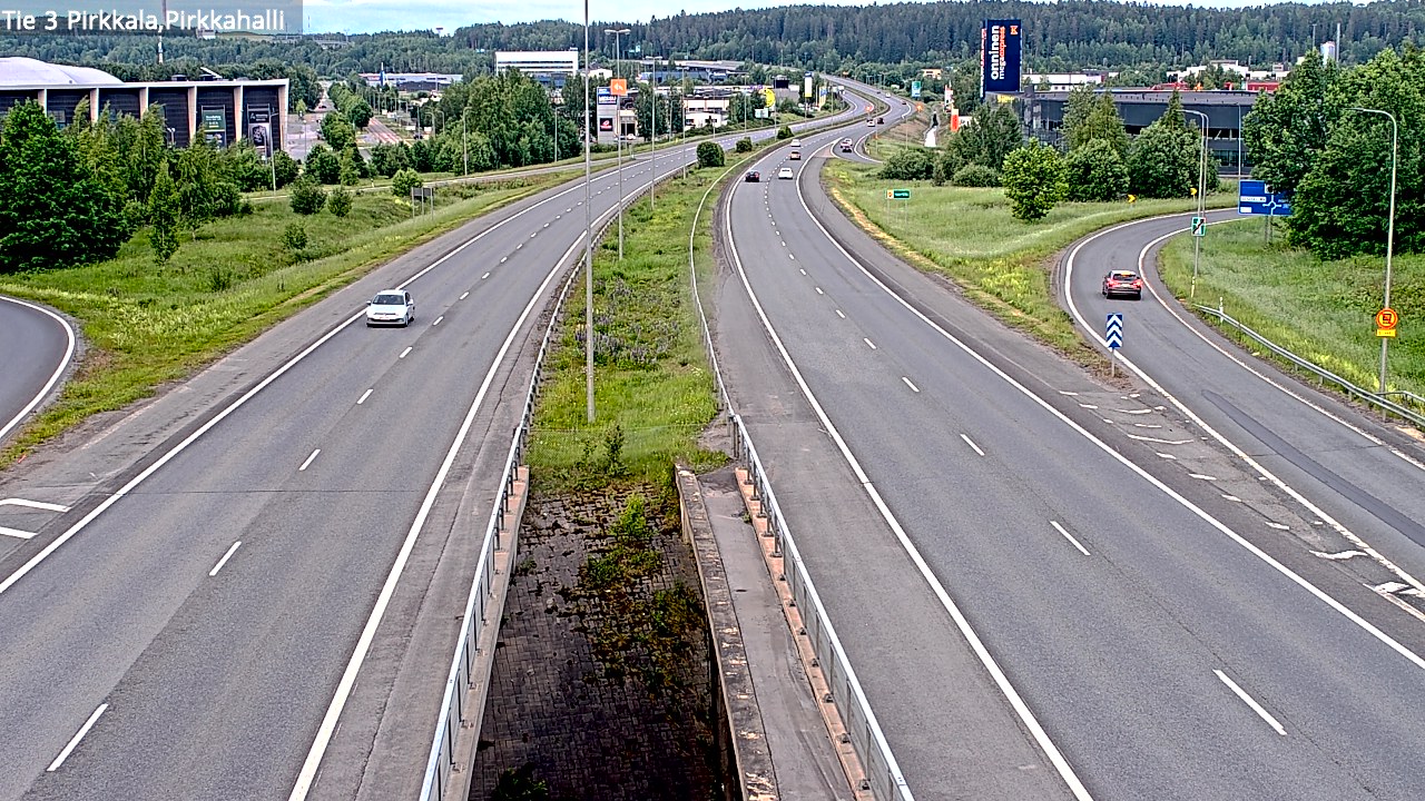 Kelikamerat Kuva Tie 3 Pirkkala, Pirkkahalli, Pirkkala, Pirkanmaa