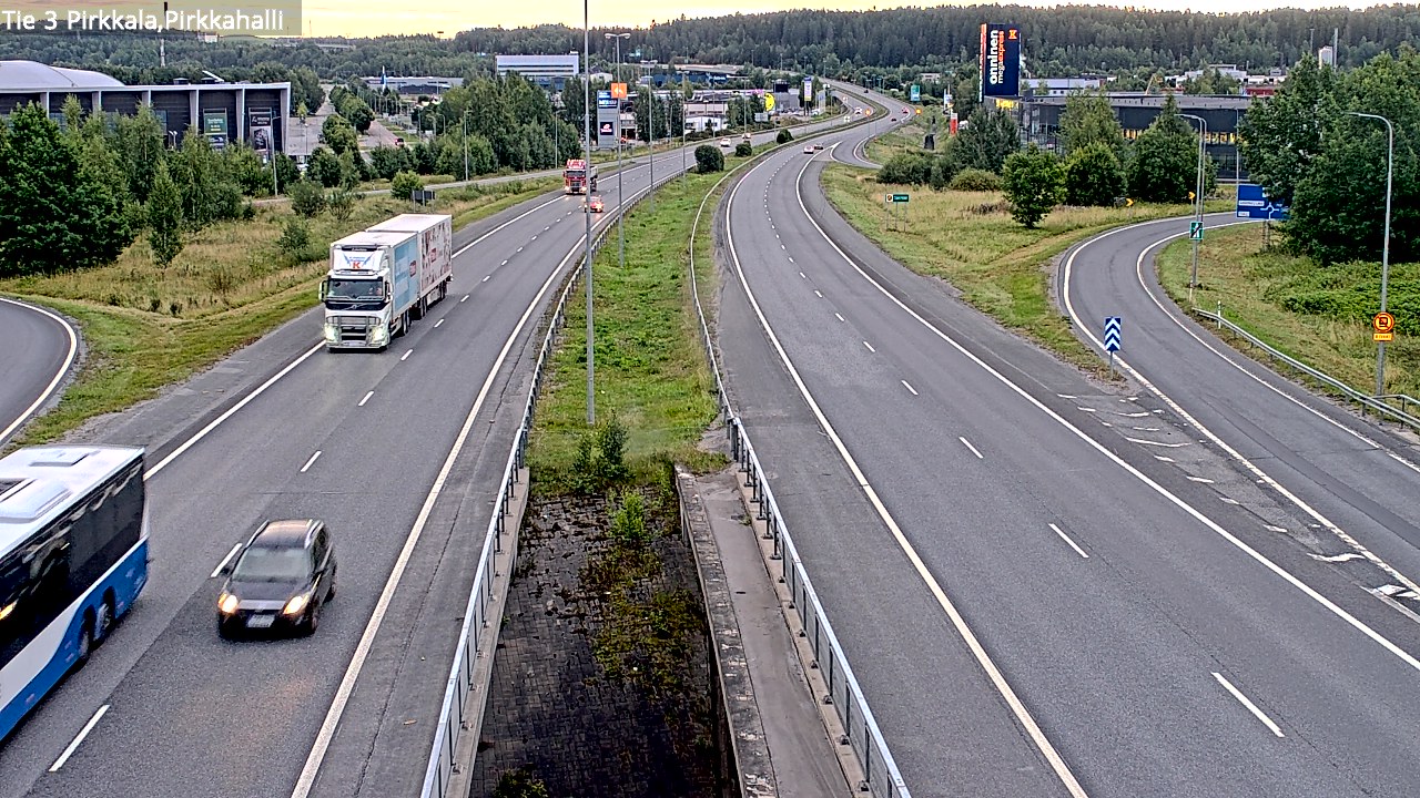 Weather Camera Image Väg 3 Birkala, Pirkkahalli, Pirkkala, Pirkanmaa