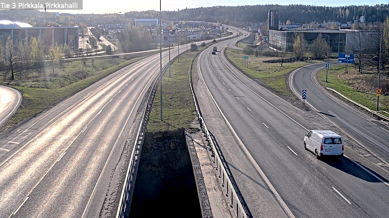 Weather Camera Image Road 3 Pirkkala, Pirkkahalli, Pirkkala, Pirkanmaa