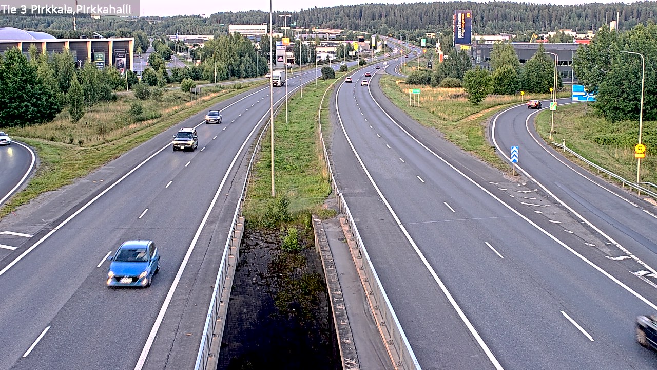 Weather Camera Image Väg 3 Birkala, Pirkkahalli, Pirkkala, Pirkanmaa