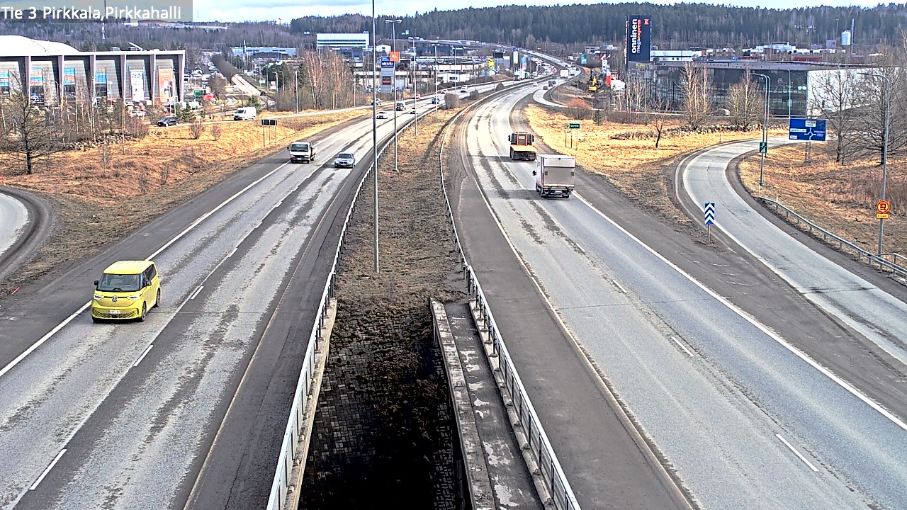 Weather Camera Image Väg 3 Birkala, Pirkkahalli, Pirkkala, Pirkanmaa