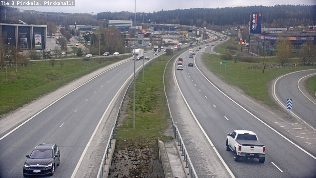 Weather Camera Image Road 3 Pirkkala, Pirkkahalli, Pirkkala, Pirkanmaa