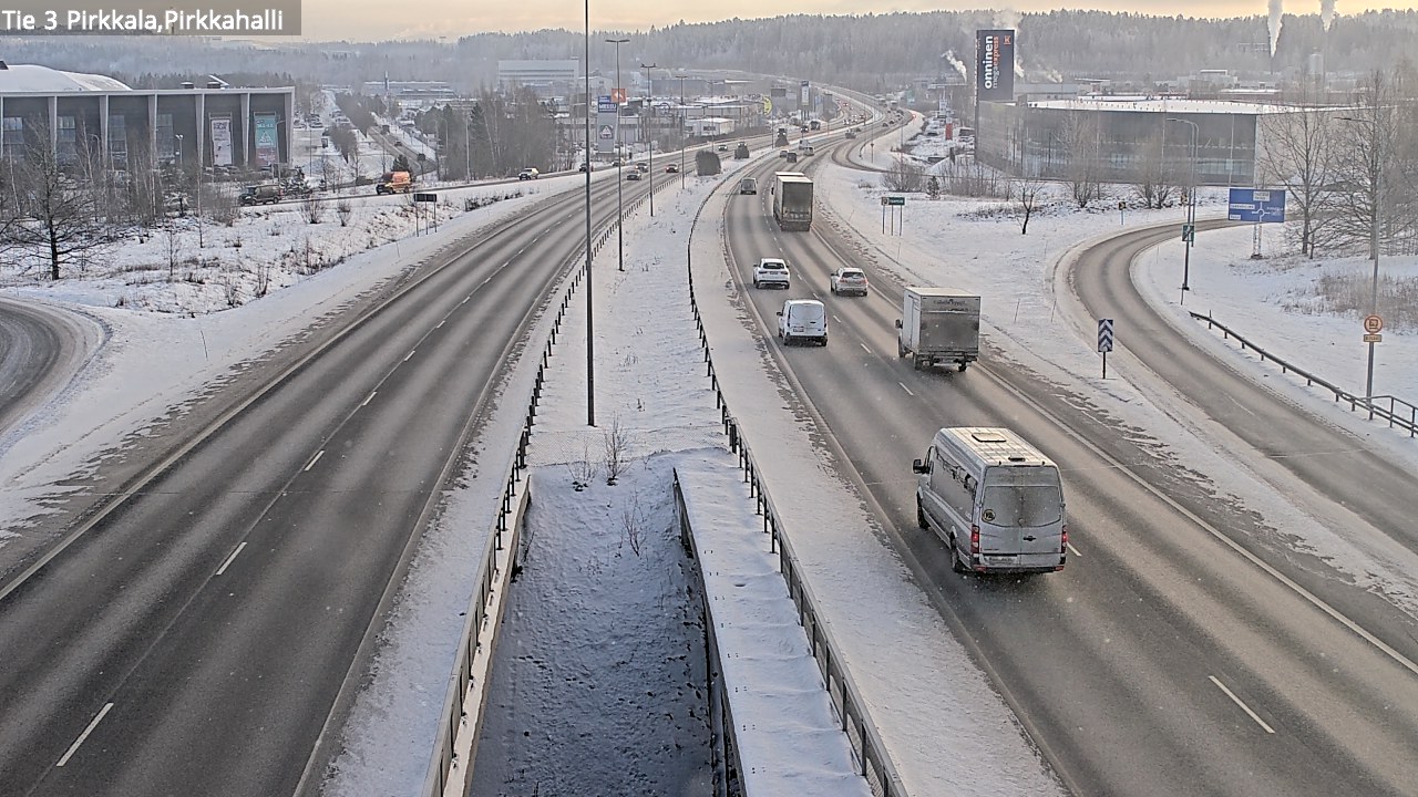 Weather Camera Image Väg 3 Birkala, Pirkkahalli, Pirkkala, Pirkanmaa