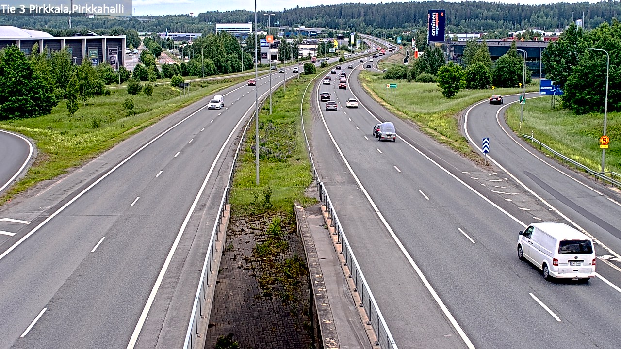 Kelikamerat Kuva Tie 3 Pirkkala, Pirkkahalli, Pirkkala, Pirkanmaa
