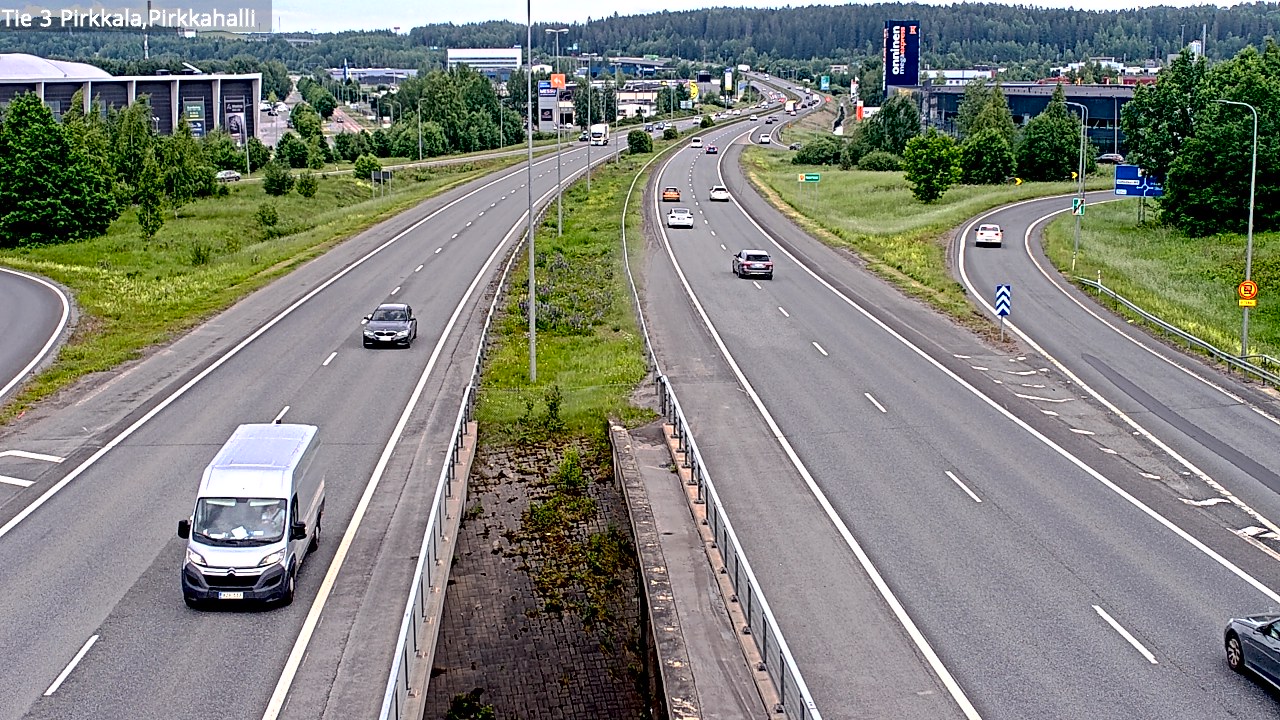 Kelikamerat Kuva Tie 3 Pirkkala, Pirkkahalli, Pirkkala, Pirkanmaa
