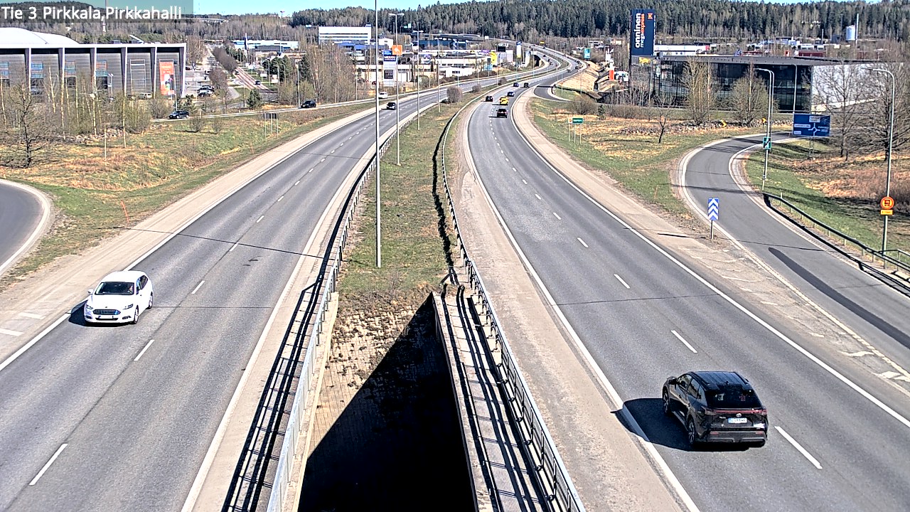 Weather Camera Image Road 3 Pirkkala, Pirkkahalli, Pirkkala, Pirkanmaa