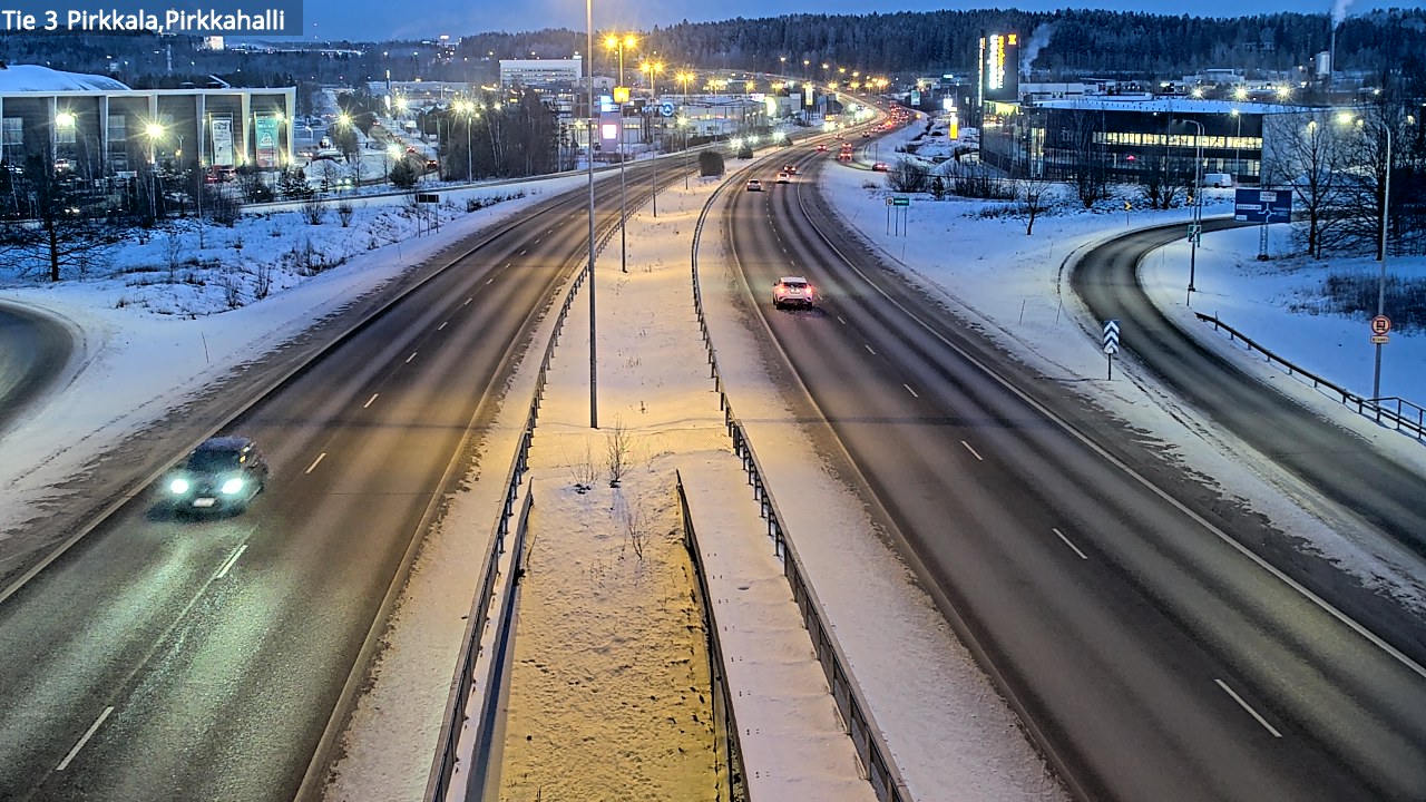 Weather Camera Image Road 3 Pirkkala, Pirkkahalli, Pirkkala, Pirkanmaa