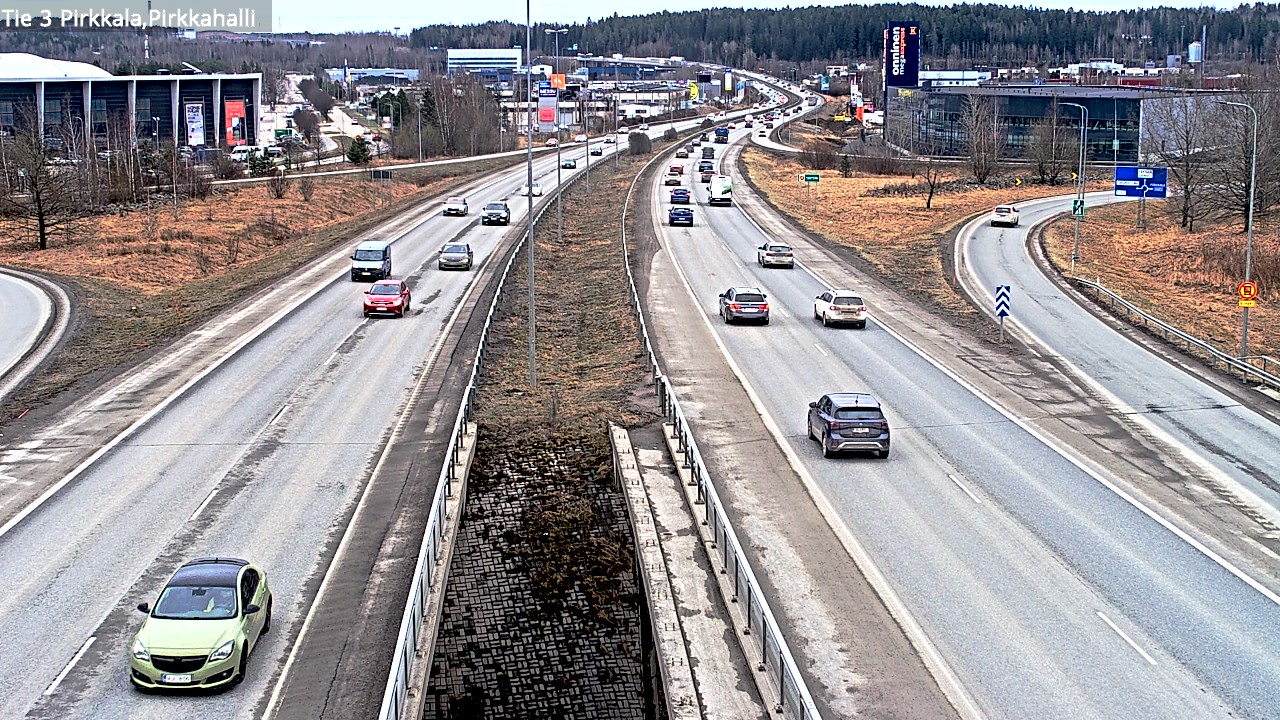 Kelikamerat Kuva Tie 3 Pirkkala, Pirkkahalli, Pirkkala, Pirkanmaa