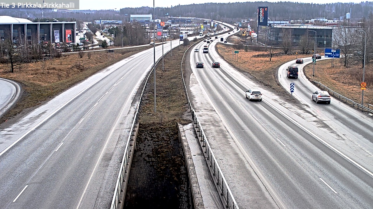 Kelikamerat Kuva Tie 3 Pirkkala, Pirkkahalli, Pirkkala, Pirkanmaa