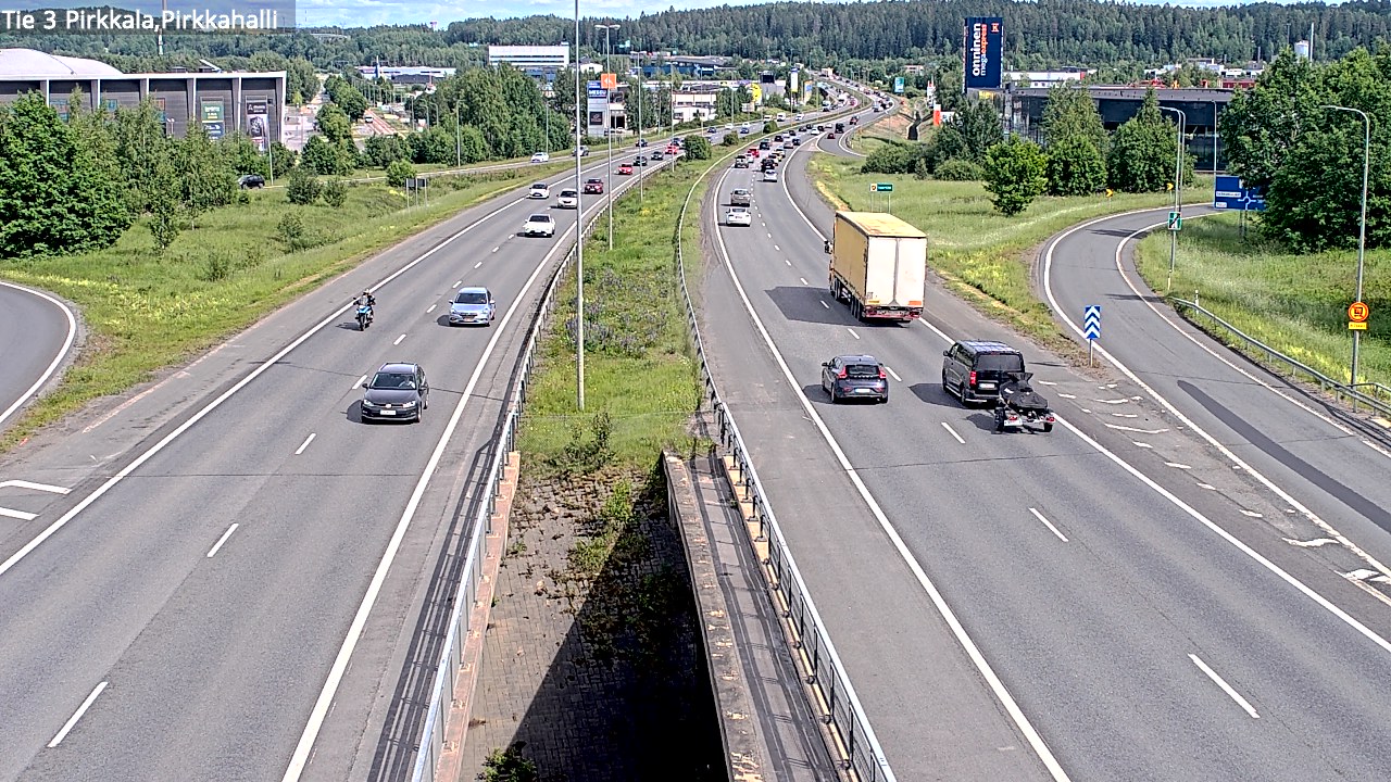 Kelikamerat Kuva Tie 3 Pirkkala, Pirkkahalli, Pirkkala, Pirkanmaa