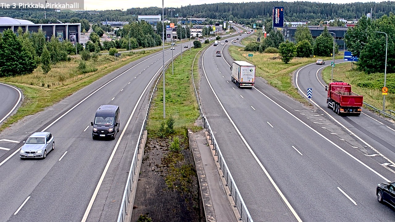 Weather Camera Image Väg 3 Birkala, Pirkkahalli, Pirkkala, Pirkanmaa