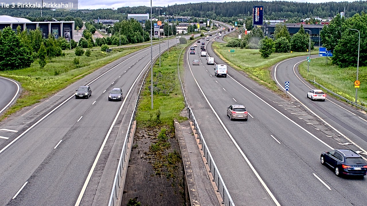 Kelikamerat Kuva Tie 3 Pirkkala, Pirkkahalli, Pirkkala, Pirkanmaa