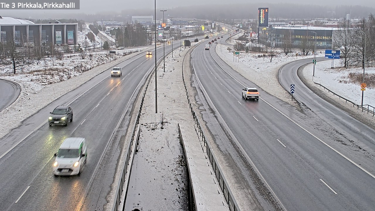 Kelikamerat Kuva Tie 3 Pirkkala, Pirkkahalli, Pirkkala, Pirkanmaa