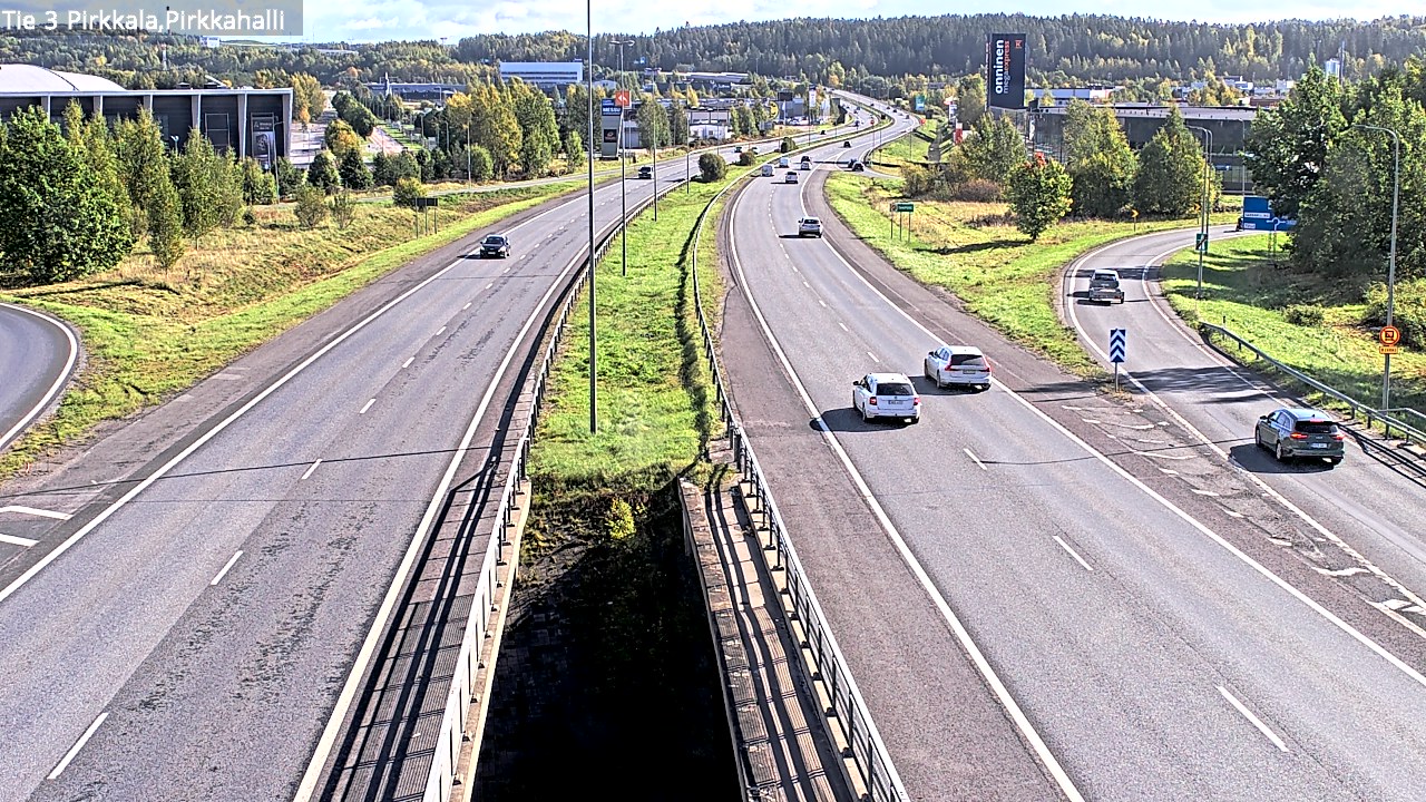 Kelikamerat Kuva Tie 3 Pirkkala, Pirkkahalli, Pirkkala, Pirkanmaa