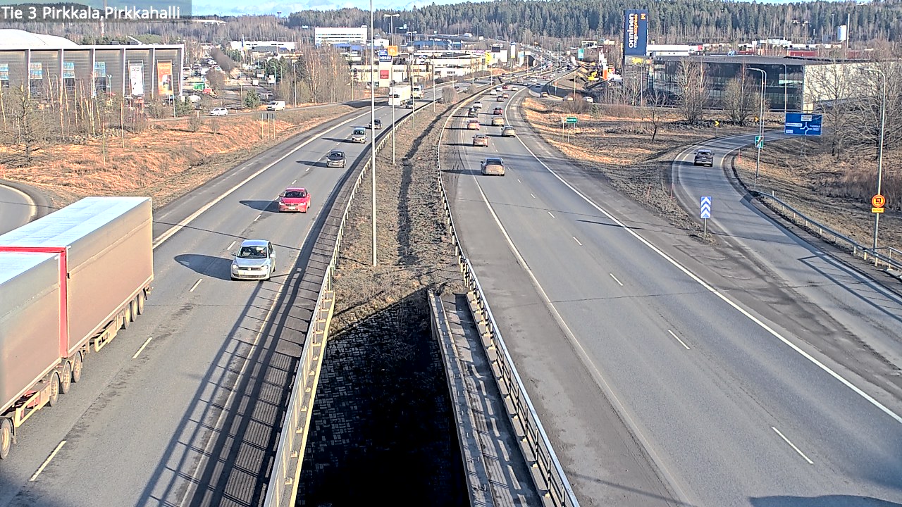 Weather Camera Image Väg 3 Birkala, Pirkkahalli, Pirkkala, Pirkanmaa