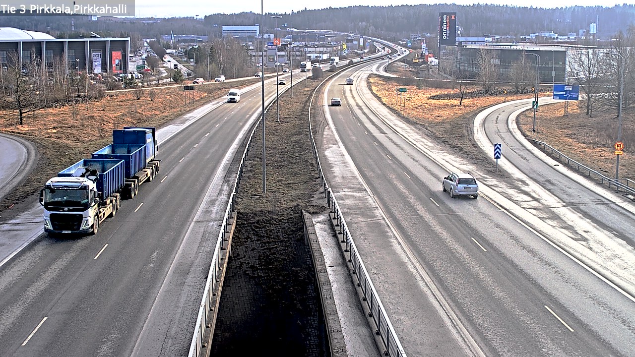 Weather Camera Image Väg 3 Birkala, Pirkkahalli, Pirkkala, Pirkanmaa