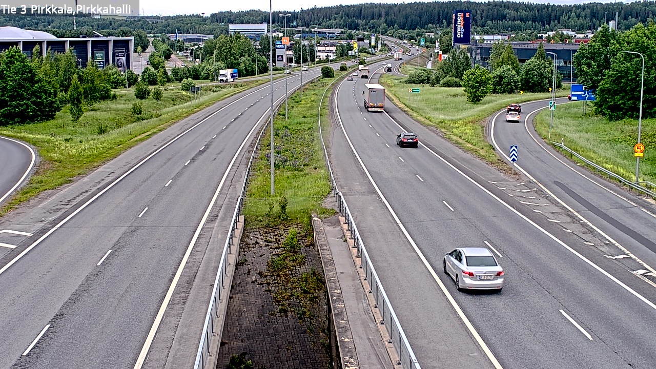 Kelikamerat Kuva Tie 3 Pirkkala, Pirkkahalli, Pirkkala, Pirkanmaa